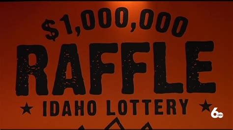 idaho winning lottery numbers|Idaho Lottery announcing million dollar raffle winner Monday.
